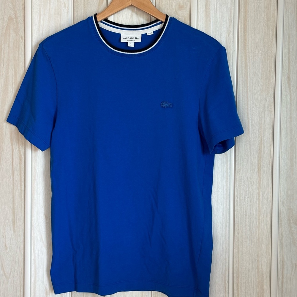 Lacoste , Regular Fit ,Blue Short Sleeve Tee
